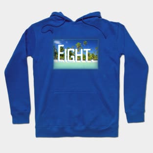 Eight Years Old Tropical Beach Hoodie